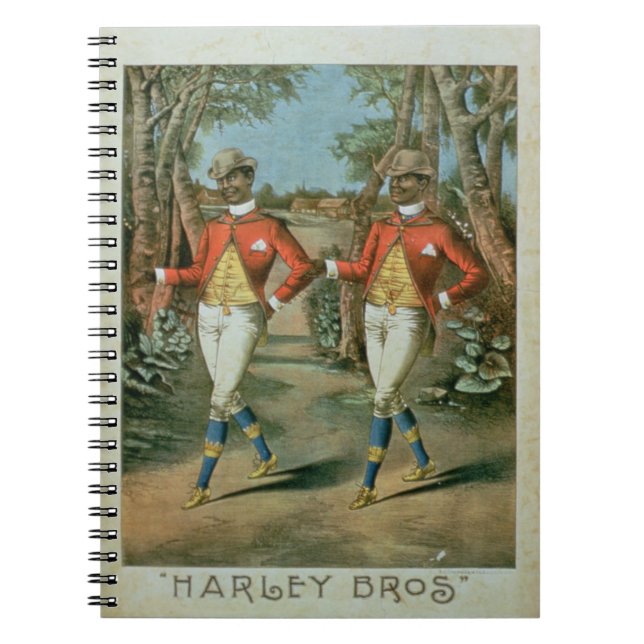 Carnet Publicité pour les "frères de Harley" (Li de (Devant)