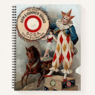 Carnet Publicité vintage Pour Arm & Hammer Soda