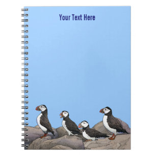 Carnet Puffins de l'Atlantique