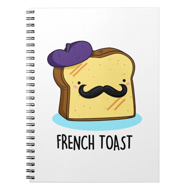 Carnet Pun de pain de pain Funky Toast Français (Devant)