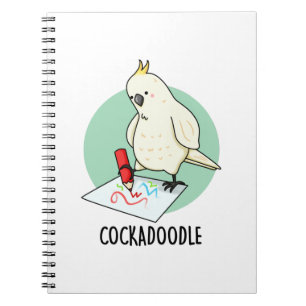 Carnet Pun fun Cacatoès Cocorico