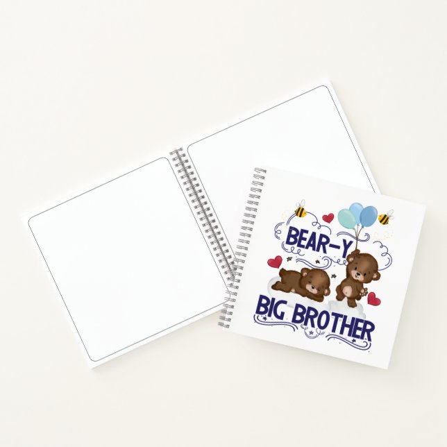 Carnet Pun très ours sur le grand frère (Intérieur)