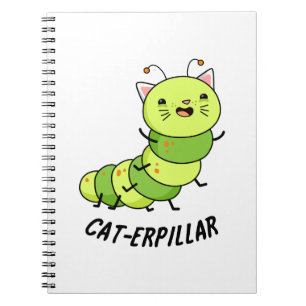 Carnet Punaiserie drôle de chenille