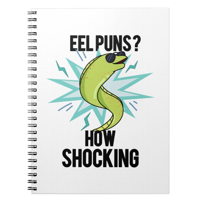 Carnet Puns de l'Anguille Quelle Surprise Drôle de Pun d' (Devant)