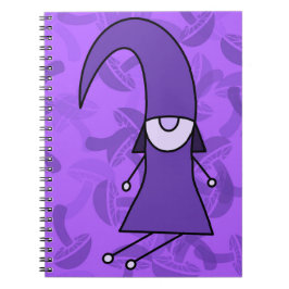 Carnet Purple Gnome