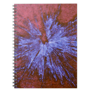 Carnet Purple sur Red Painball