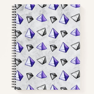 Carnet Pyramides Motif Géométrie Math Enseignant