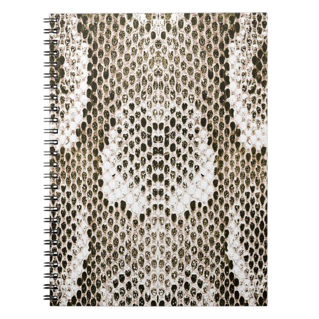 Carnet Python Skin : Design Motif animal (Devant)