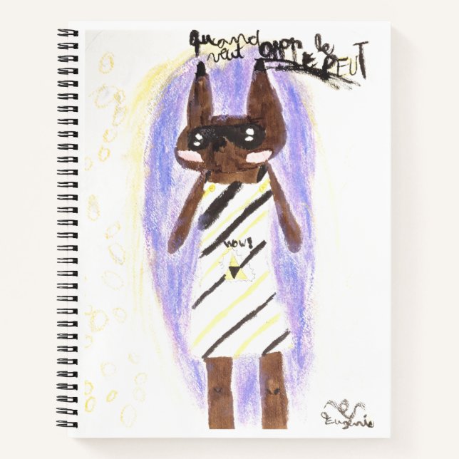 Carnet Quand on le veut on le peut (Devant)