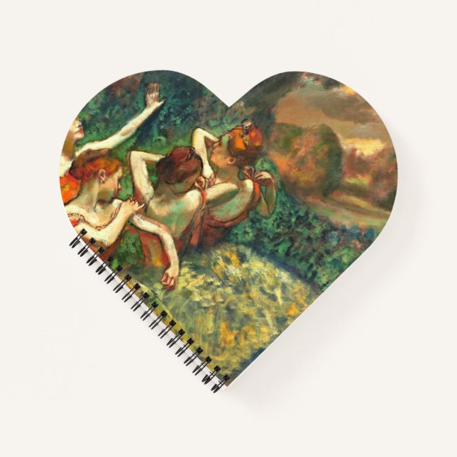 Carnet Quatre Danseurs Edgar Degas (Devant)