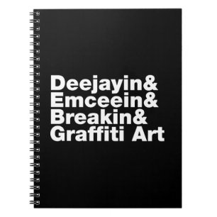 Carnet Quatre éléments de l'Hip hop