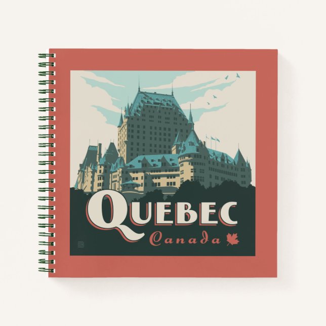 Carnet Québec Canada | Château Frontenac (Devant)