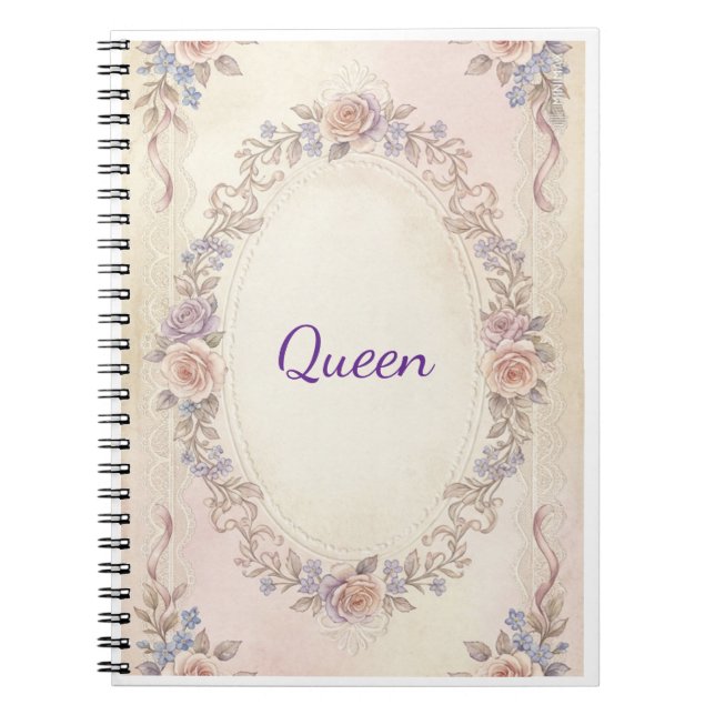 Carnet queen notebook (Devant)