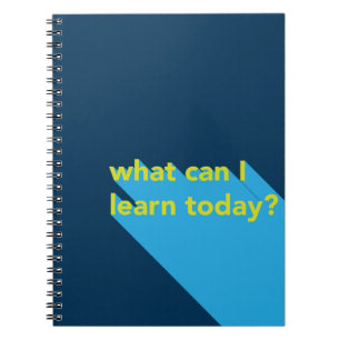 Carnet Queest-ce que je peux apprendre aujourd'hui ?