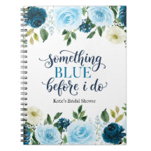 Quelque Chose de Bleu Avant de Faire Navy Floral