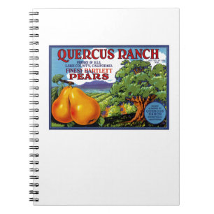 Carnet Quercus Ranch Pears
