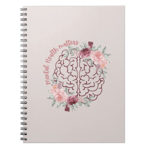 Carnet Questions de santé mentale Côté Rosa Mind Esth