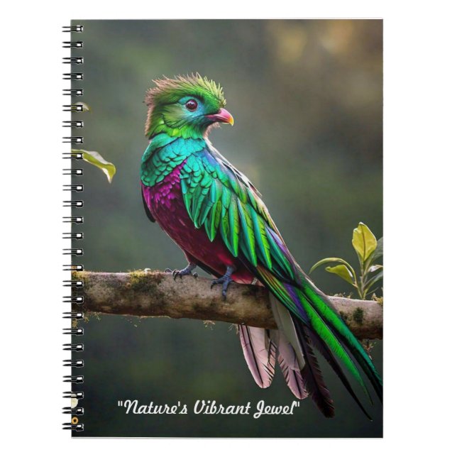 Carnet "Quetzal radiant" (Devant)