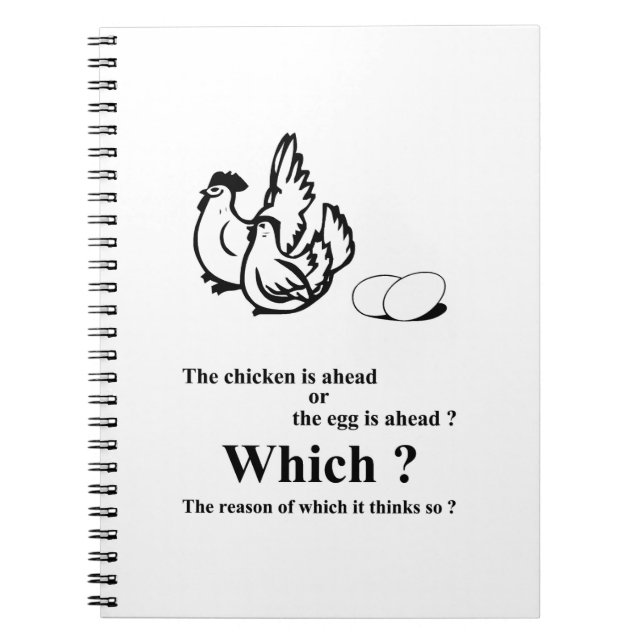 Carnet Qui est arrivé en premier ? (Devant)