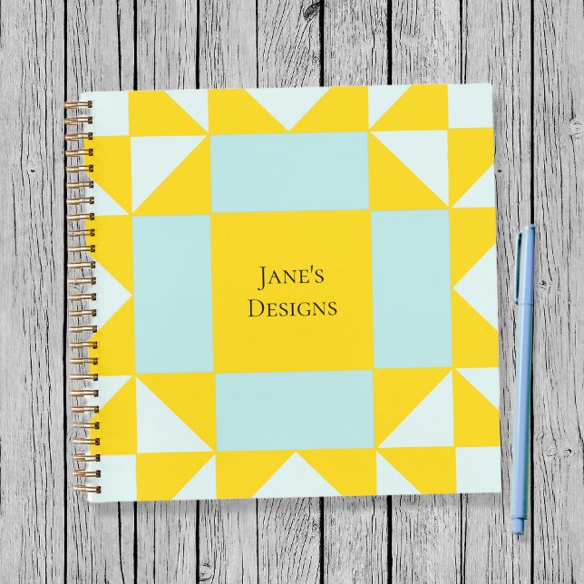 Carnet Quilt Block Arizona Star (Créateur téléchargé)