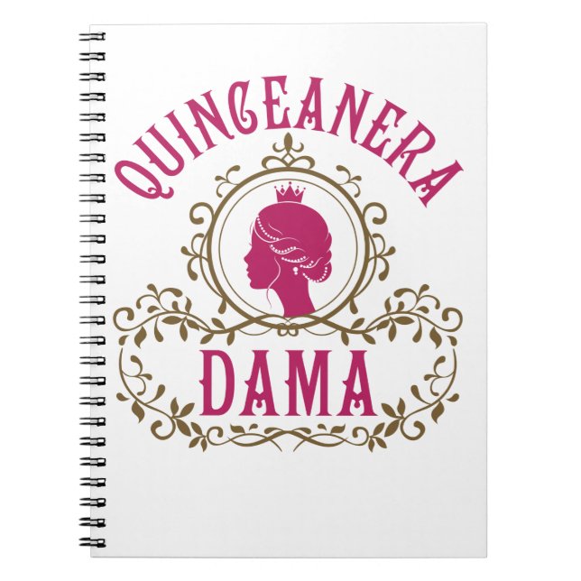 Carnet Quinceanera Dama (Devant)