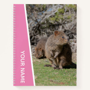 Carnet Quokka Animaux Heureux Mignons, Australie, Enfants