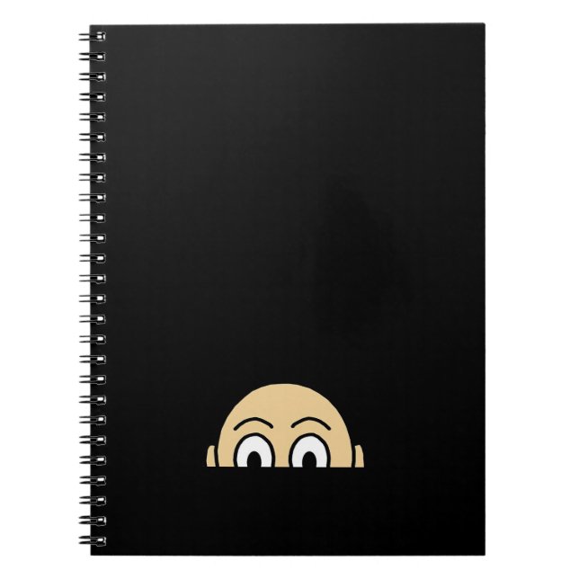 Carnet Quote de base graphique Peekaboo (Devant)