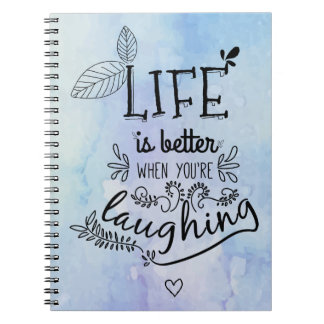 Carnet Quote de vie de bonheur Rêves Attitude Motivation