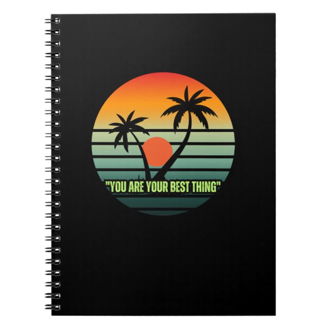 Carnet Quotes design Notebook (Devant)