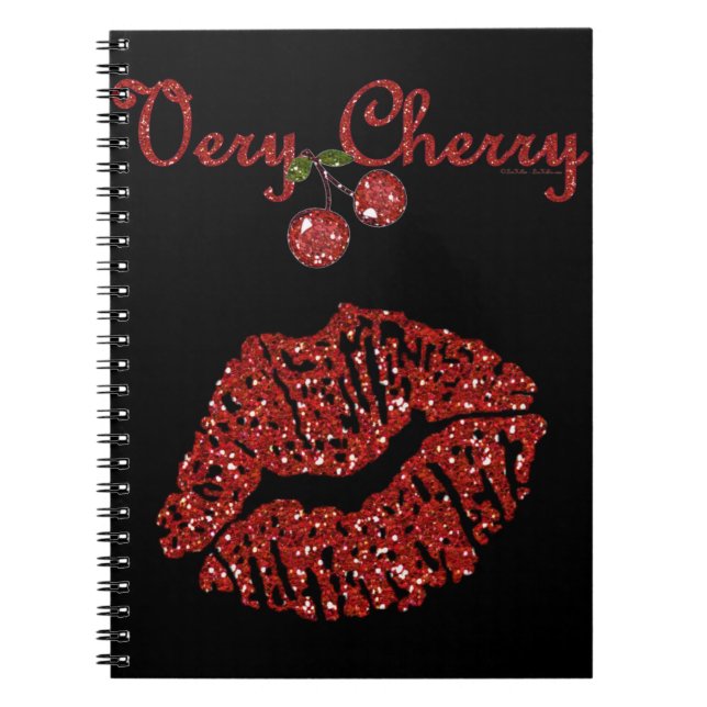 Carnet RAB Rockabilly très Cherry Kiss (Devant)