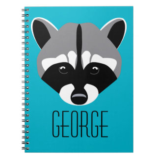 Carnet Raccoon aux yeux tristes