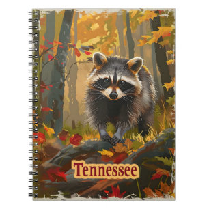 Carnet Raccoon du Tennessee