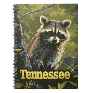 Carnet Raccoon du Tennessee