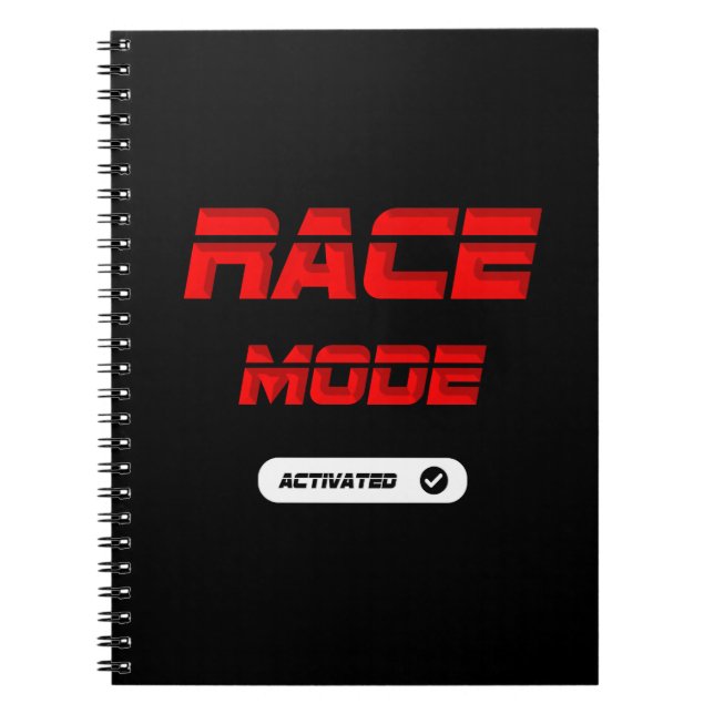 Carnet Race mode (Devant)