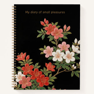Carnet Radiant Satsuki: The Maki-e Style Azalea & Gold