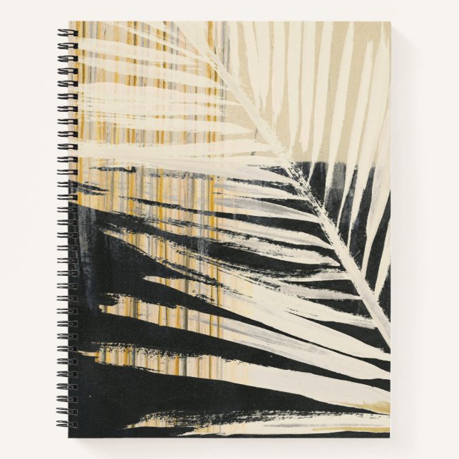 Carnet Raffie d'or - Franges de palme (Devant)