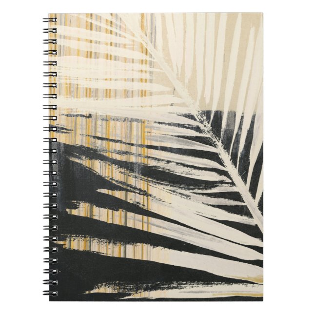 Carnet Raffie d'or - Franges de palme (Devant)