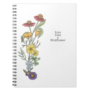 Carnet Rainbow Wildflower Sketch Notebook