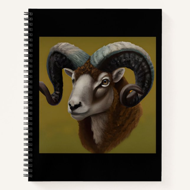 Carnet Ram Dorset Horn (Devant)