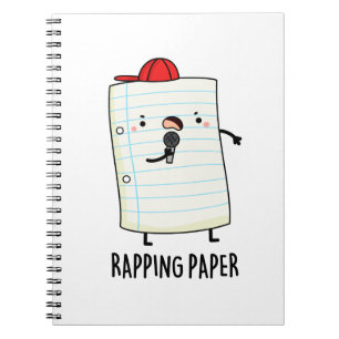 Carnet Rapping Paper Funny Pun