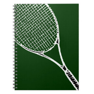 Carnet raquette de tennis