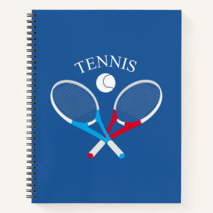 Carnet Raquettes de tennis et ballon de tennis