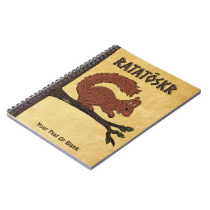 Carnet Ratatöskr, Écureuil Nordique/Viking