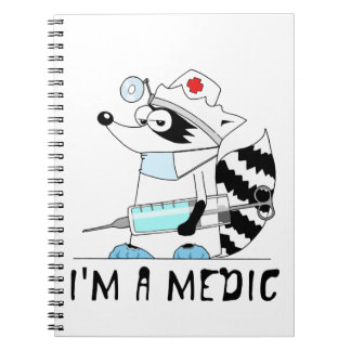 Carnet Raton laveur : Je suis un médecin