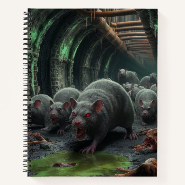 Carnet Ratten 02 Notizbuch (Vorderseite)