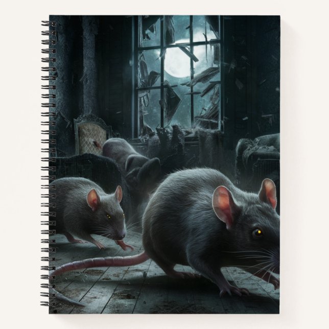 Carnet Ratten 03 Notizbuch (Vorderseite)