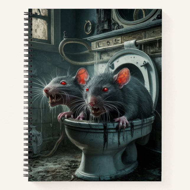 Carnet Ratten 05 Notizbuch (Vorderseite)