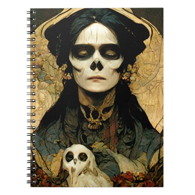 Carnet Raven Witch 2 Imaginaire Horreur Goth Gothique (Devant)