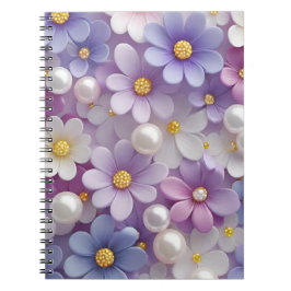 Carnet Rayonnement Floral Baigné de Soleil