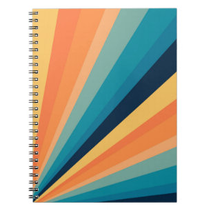 Carnet Rayons solaires rétro